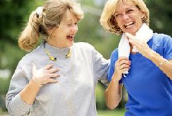 senior women & nutirician
